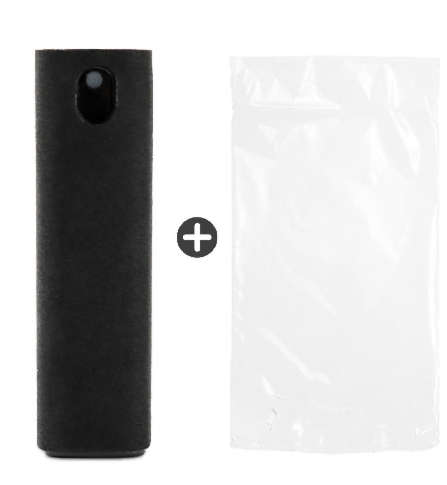 Spray nettoyant pour écran 2 en 1 - Microfibre intégrée & rechargeable