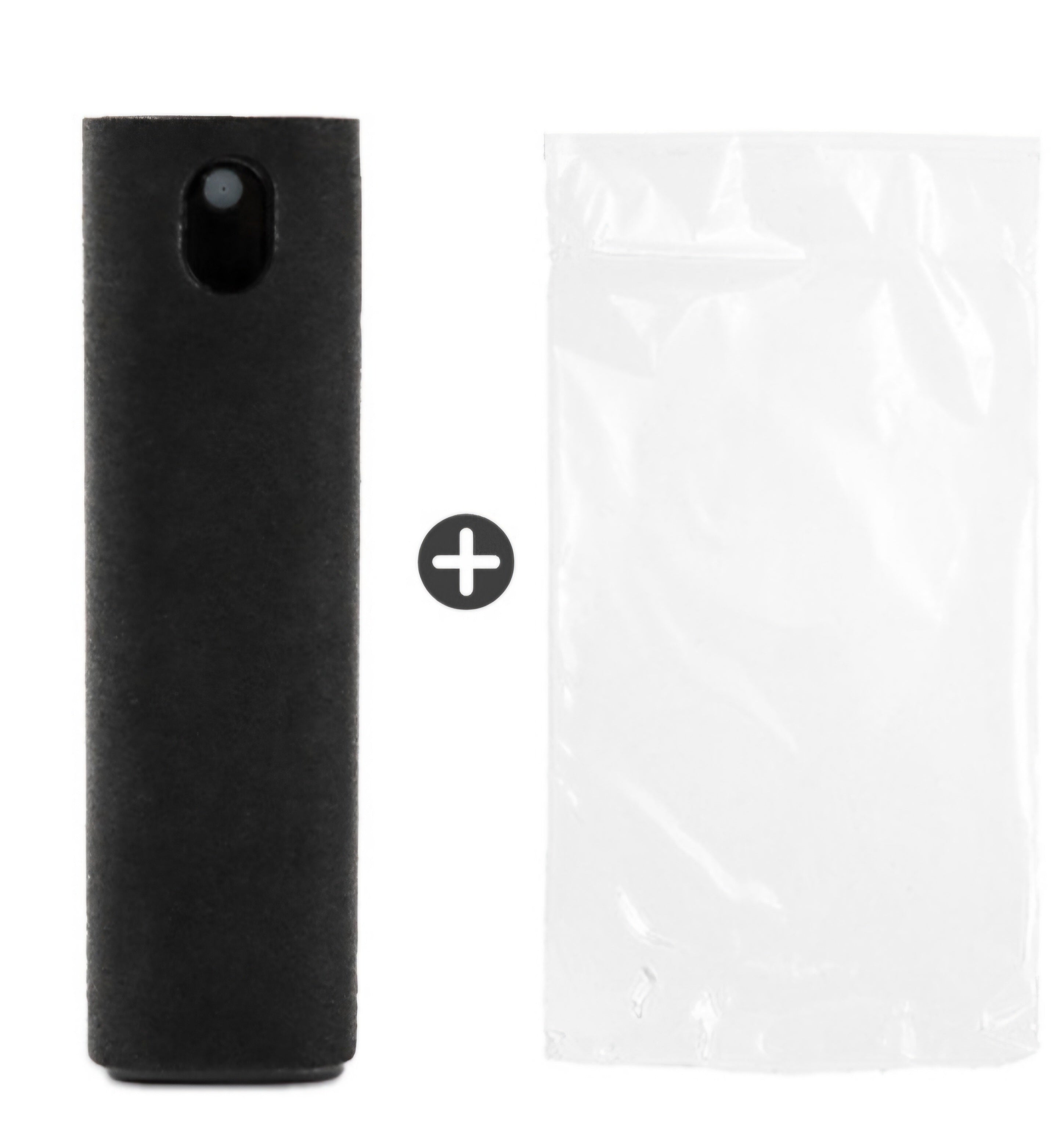 Spray nettoyant pour écran 2 en 1 - Microfibre intégrée & rechargeable