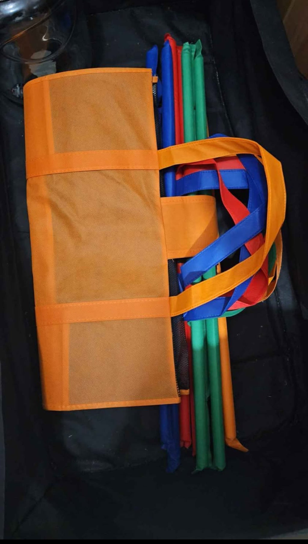 🛒 Sacs cabas de course x4 dont 1 Isotherme - Triez vos courses en toute simplicité