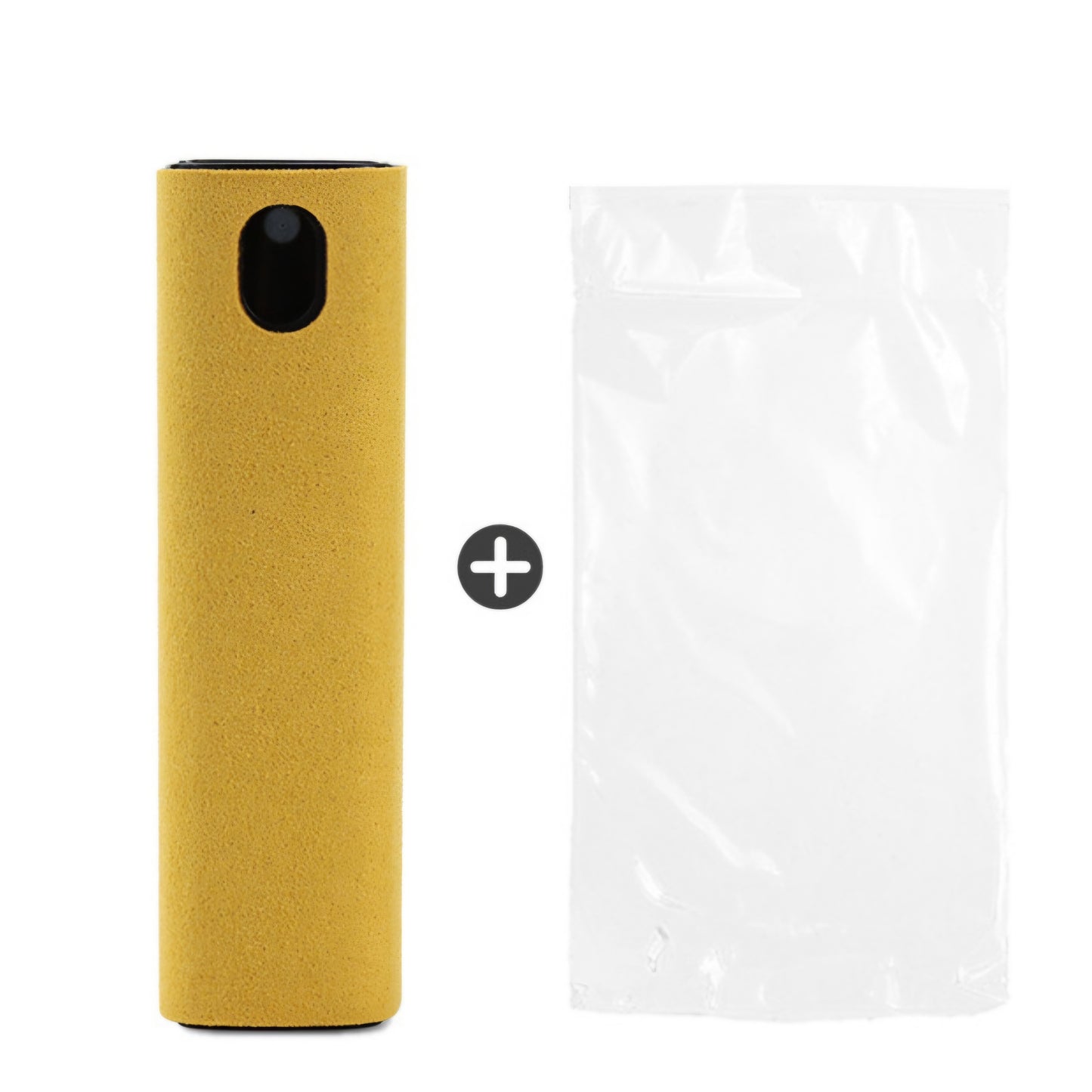 Spray nettoyant pour écran 2 en 1 - Microfibre intégrée & rechargeable