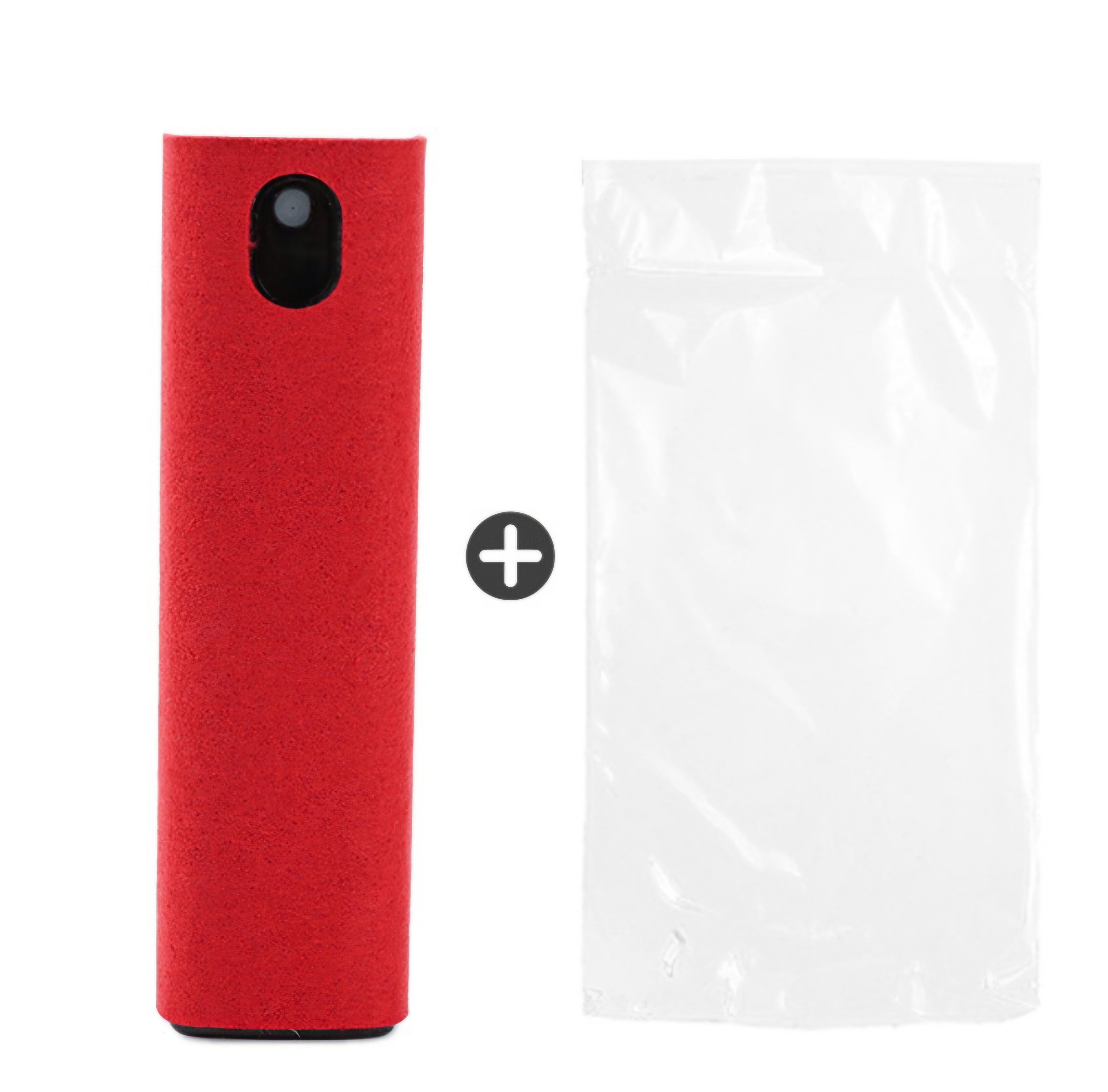 Spray nettoyant pour écran 2 en 1 - Microfibre intégrée & rechargeable