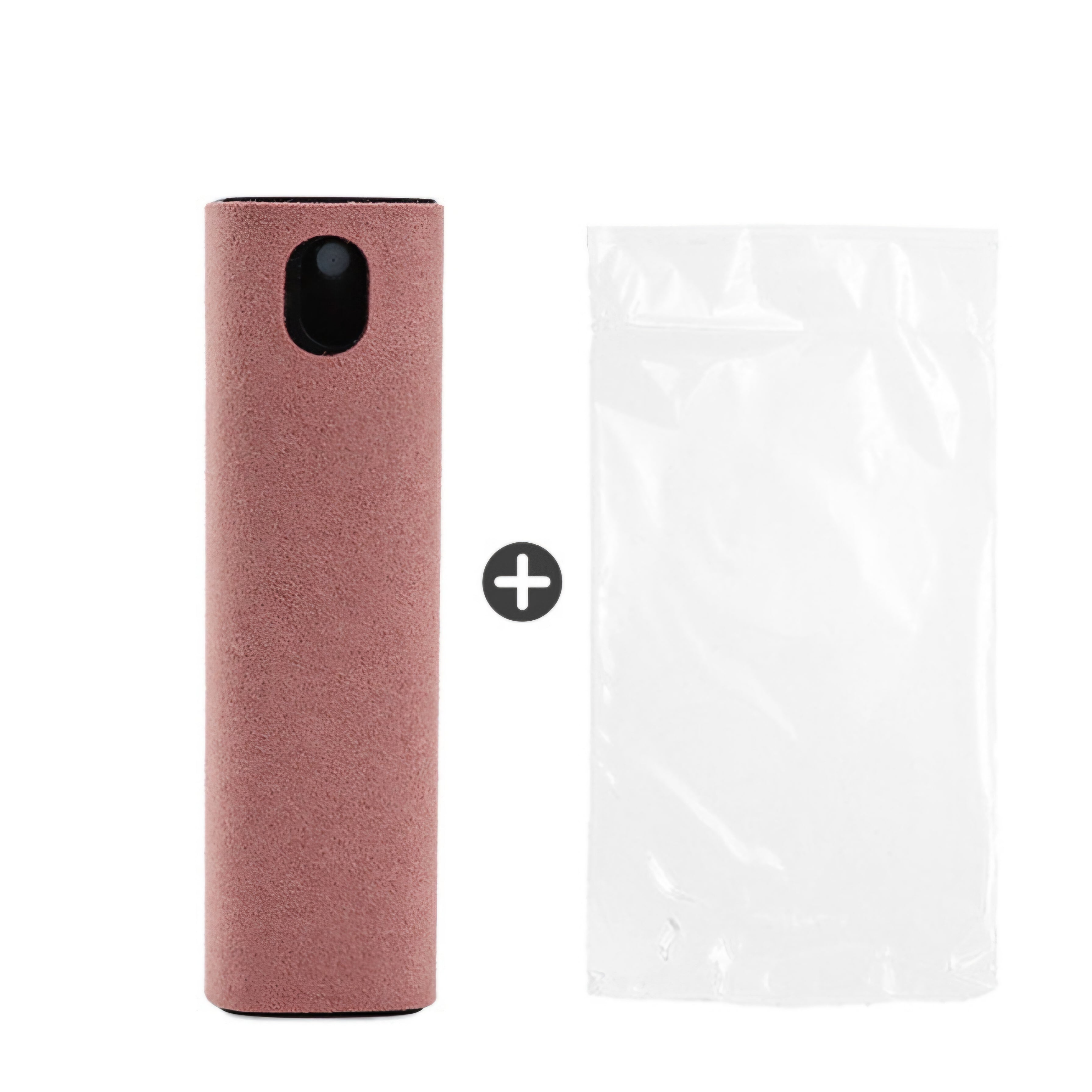 Spray nettoyant pour écran 2 en 1 - Microfibre intégrée & rechargeable