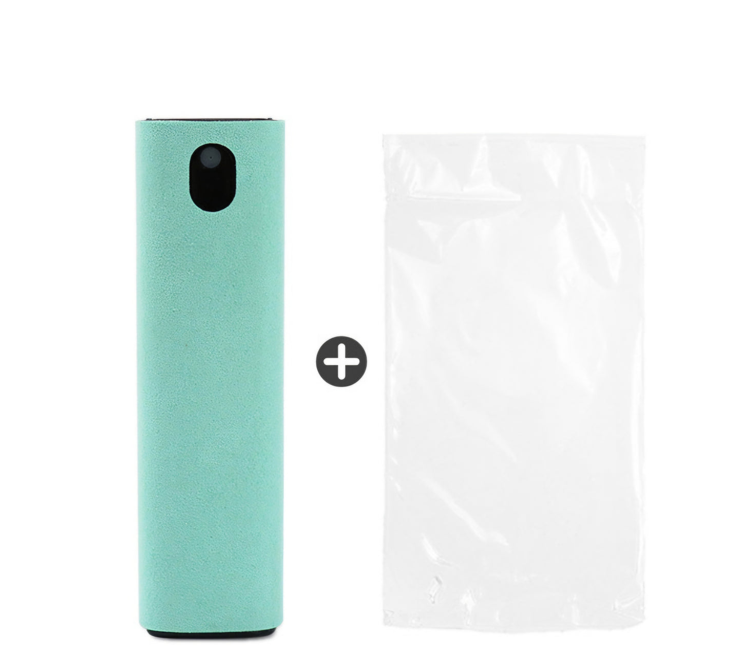 Spray nettoyant pour écran 2 en 1 - Microfibre intégrée & rechargeable