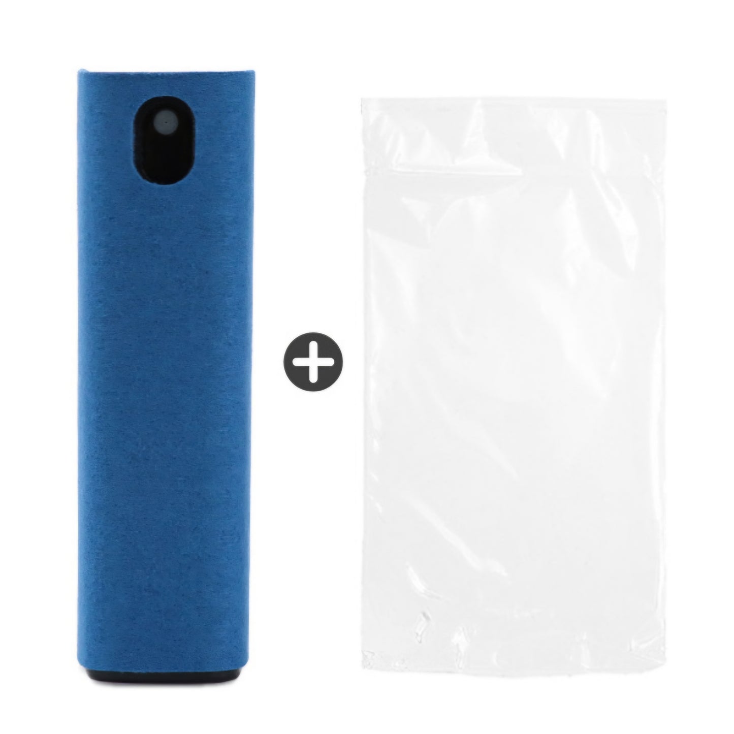 Spray nettoyant pour écran 2 en 1 - Microfibre intégrée & rechargeable