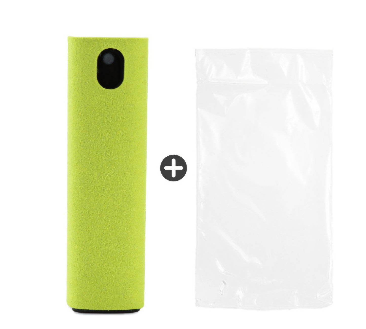 Spray nettoyant pour écran 2 en 1 - Microfibre intégrée & rechargeable